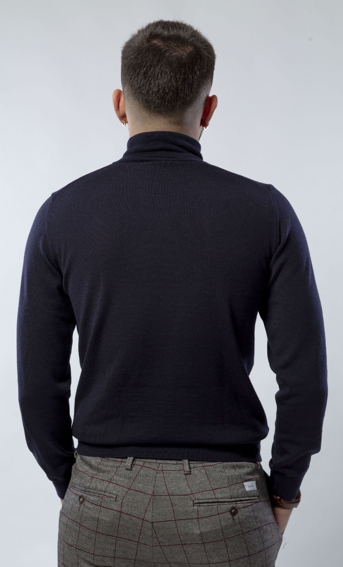 Heritage turtleneck sweater 100% Merino wool