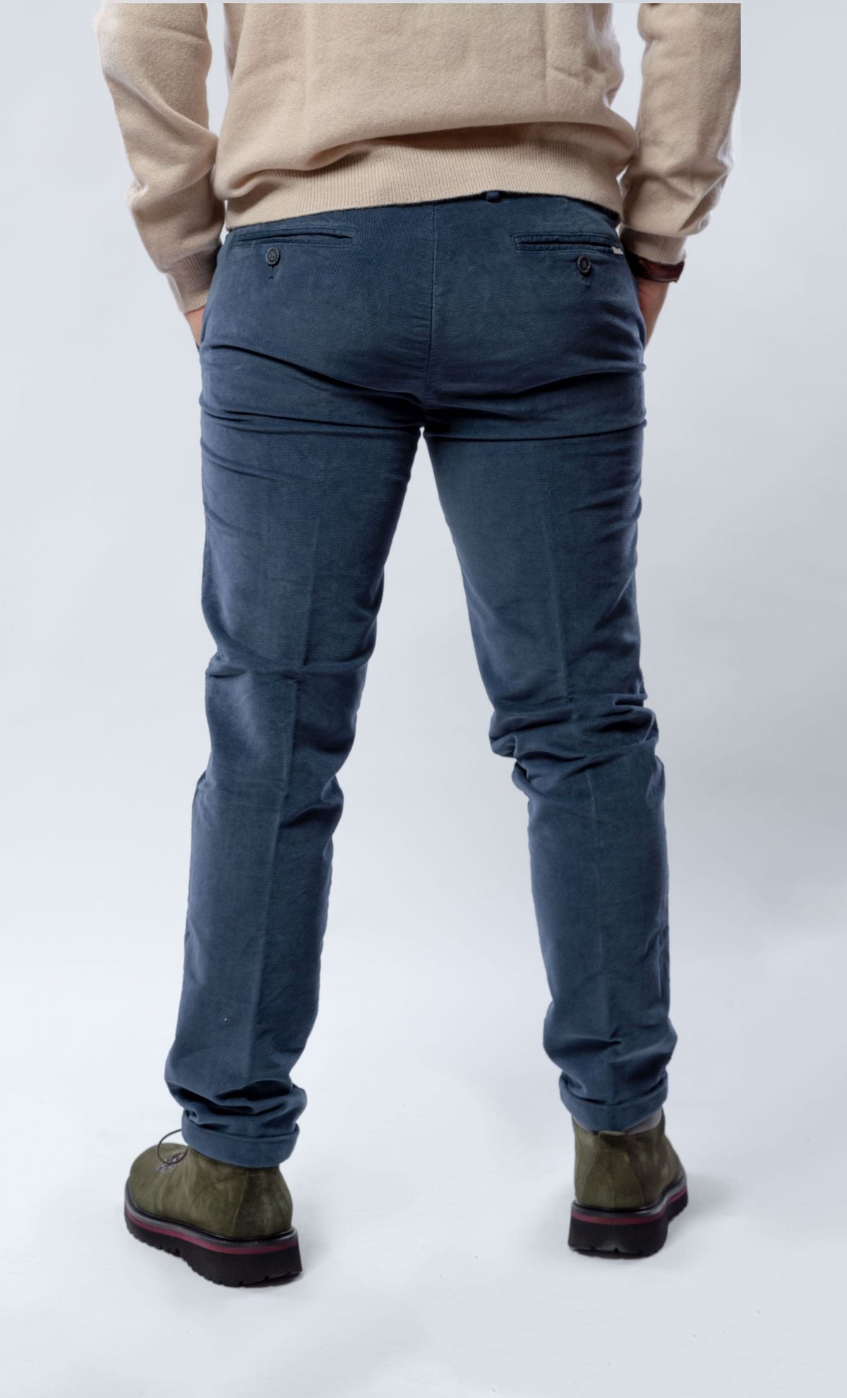 Petrol Blue Re-Hash Trousers